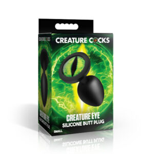 Creature Cocks Creature Green Eye Silicone Butt Plug Small