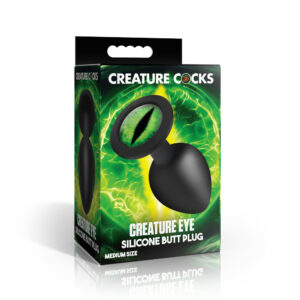 Creature Cocks Creature Green Eye Silicone Butt Plug Medium