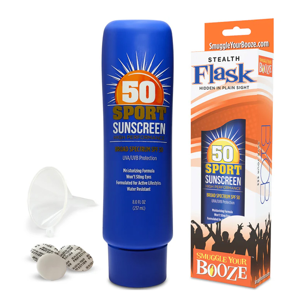 SPF 50 Sunscreen 8 oz. Flask 1 SPF 50 Sunscreen 8 oz. Flask