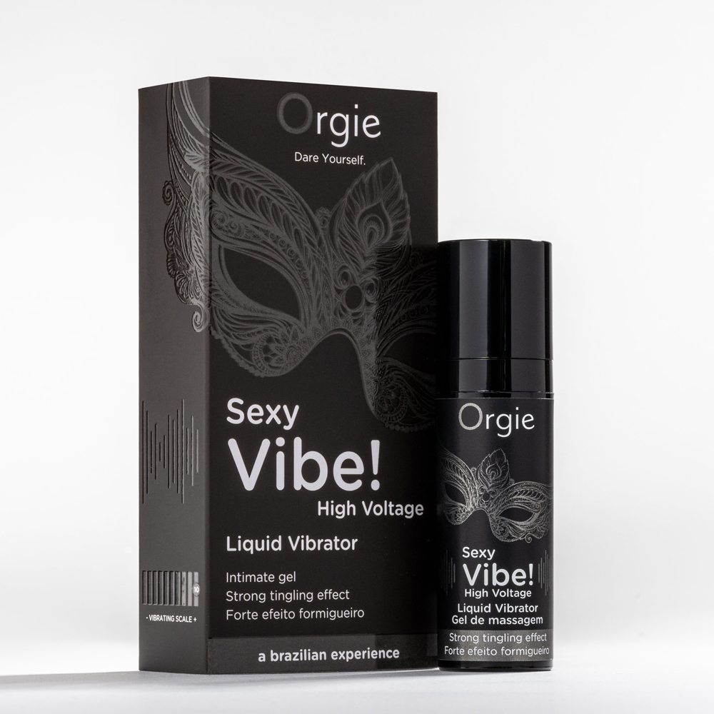 Orgie Sexy Vibe! High Voltage Liquid Vibrator 1 Orgie Sexy Vibe! High Voltage Liquid Vibrator