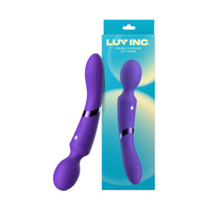 De39: Double-Ended Luv Wand Dark Purple