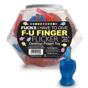 F-U Finger Flickers Fishbowl 24Ct