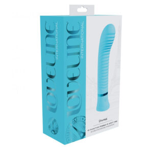 Loveline Divine Ribbed G-Spot Vibe Blue