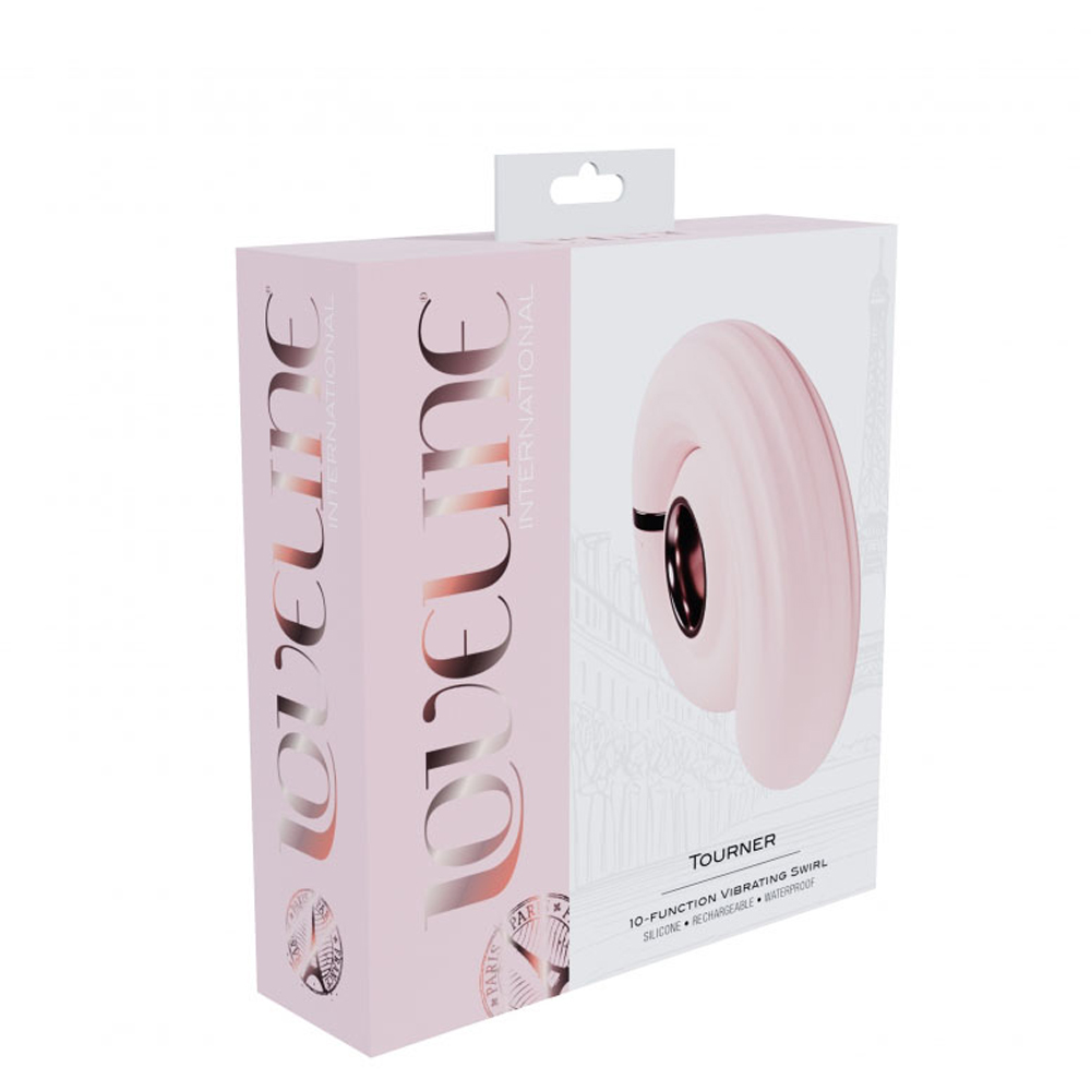 Loveline Tourner Vibrating Swirl Pink 1 Loveline Tourner Vibrating Swirl Pink