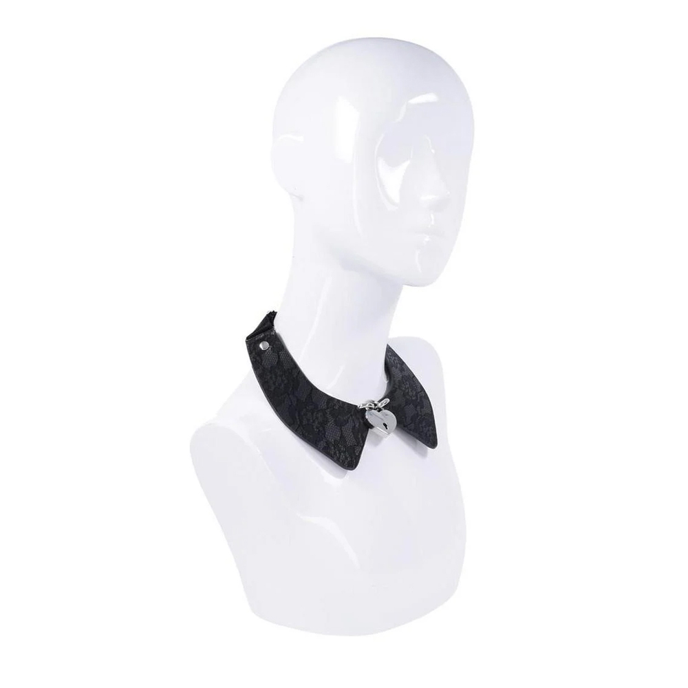 S&M Heartbound Lace Day Collar 3 S&M Heartbound Lace Day Collar - Image 3