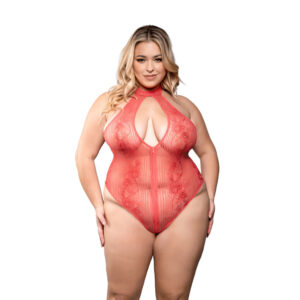 Calliope Zipper Teddy 1X/2X (Garment Only - No Box)