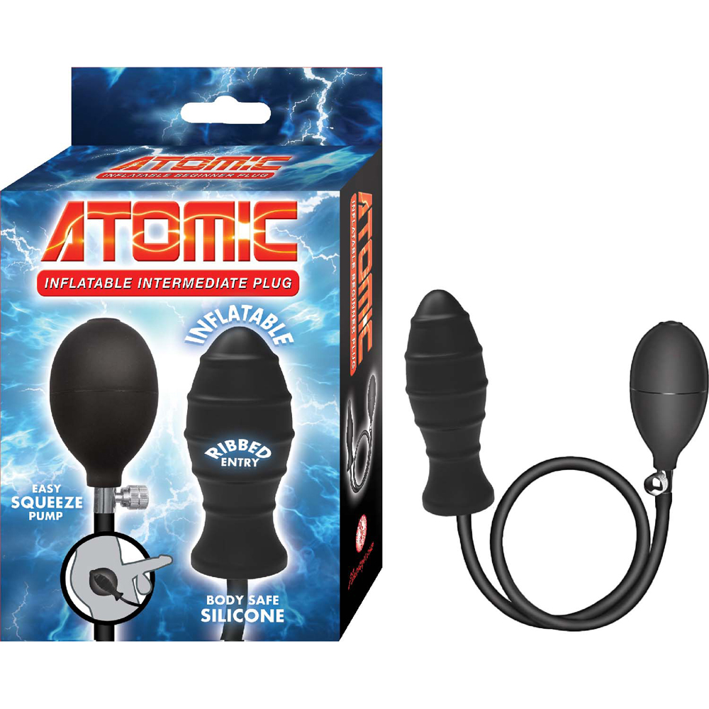 Atomic Inflatable Intermediate Plug Black 1 Atomic Inflatable Intermediate Plug Black