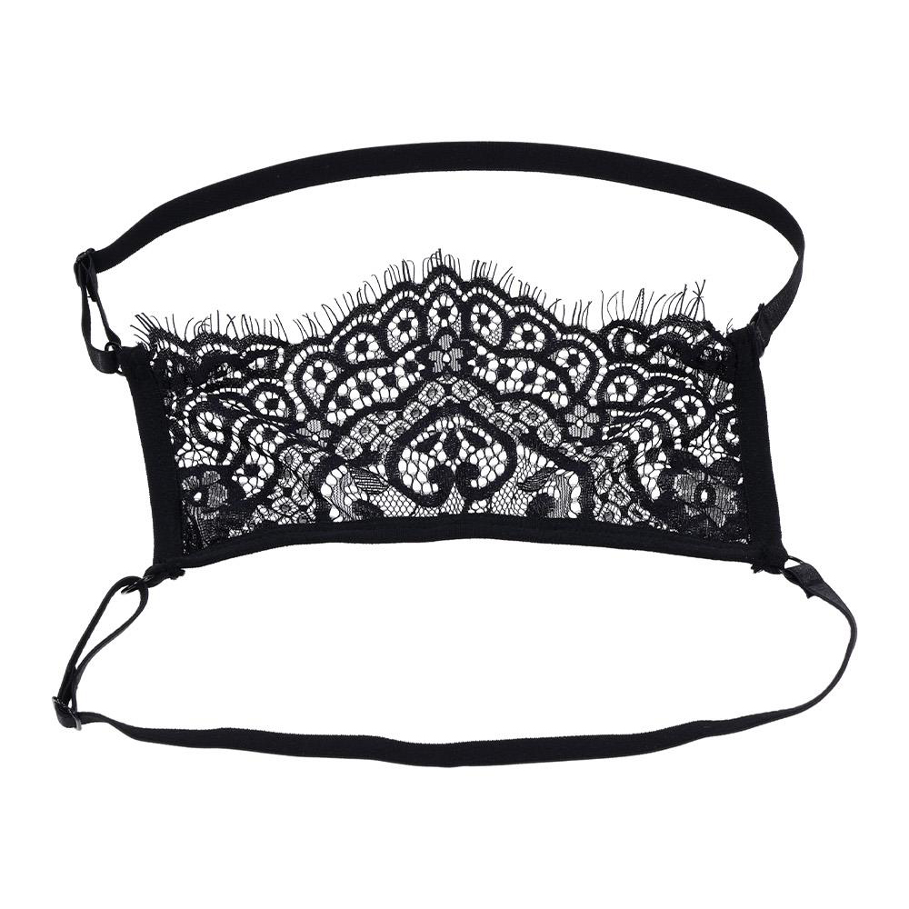 S&M Veiled Vision Lace Blindfold 2 S&M Veiled Vision Lace Blindfold - Image 2