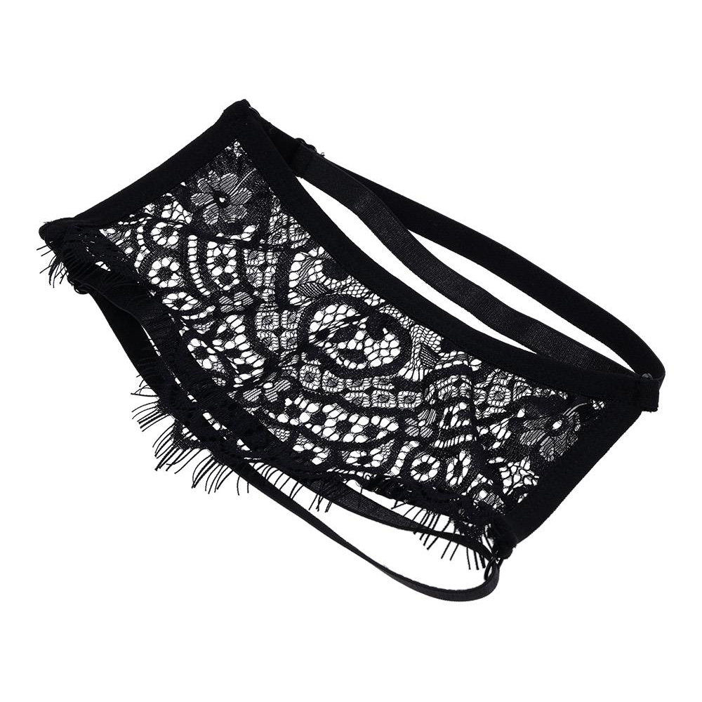 S&M Veiled Vision Lace Blindfold 3 S&M Veiled Vision Lace Blindfold - Image 3
