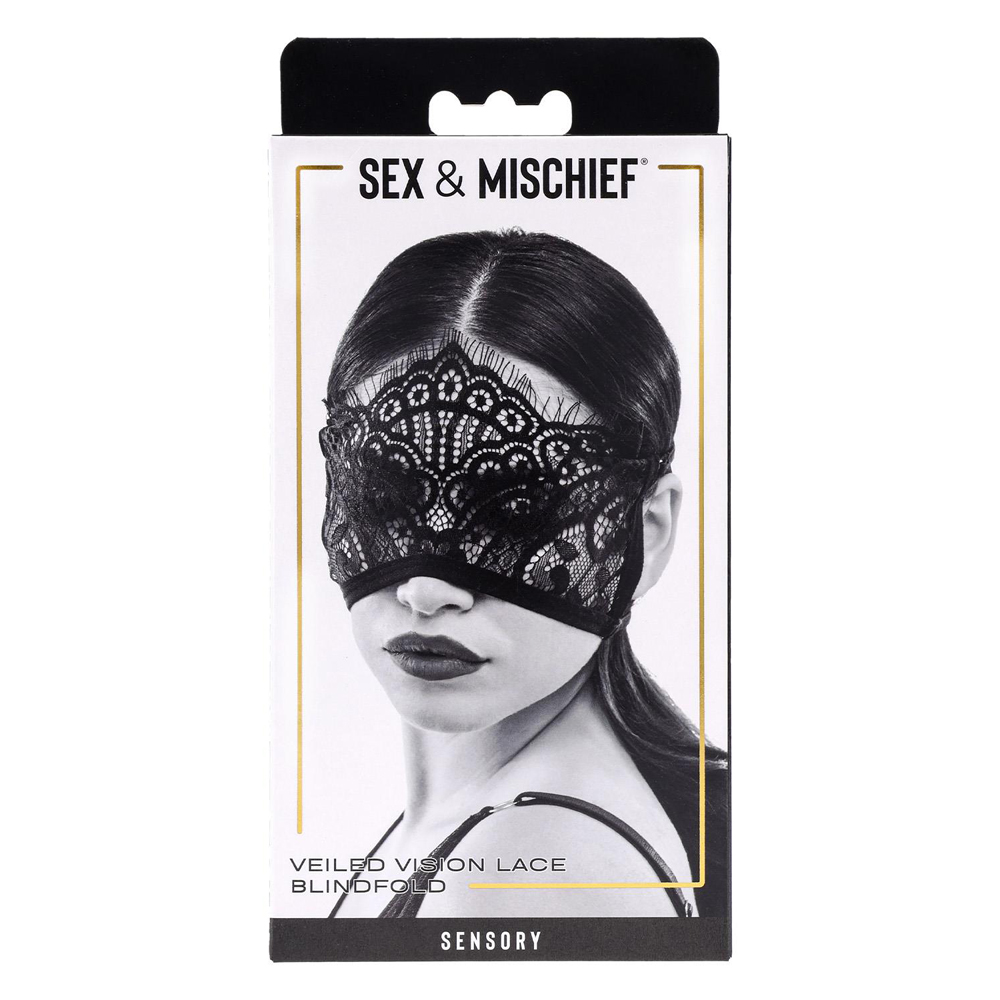 S&M Veiled Vision Lace Blindfold 1 S&M Veiled Vision Lace Blindfold