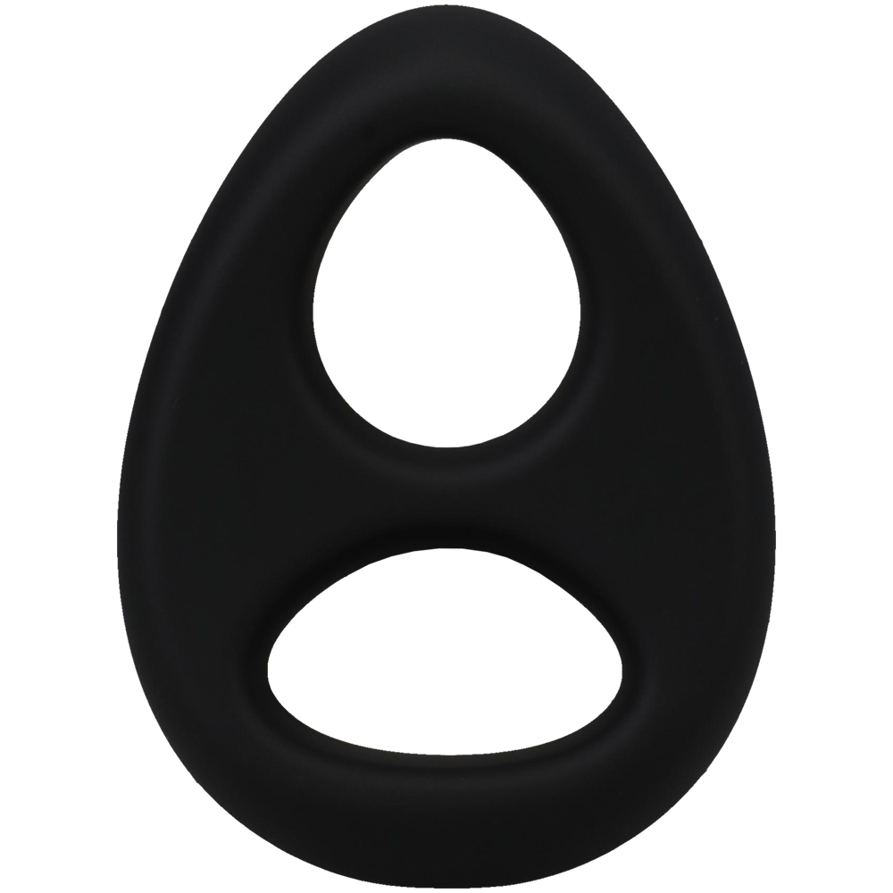 Rock Solid The Code Silicone C-Ring With Bandana Gray/Black 3 Rock Solid The Code Silicone C-Ring With Bandana Gray/Black - Image 3