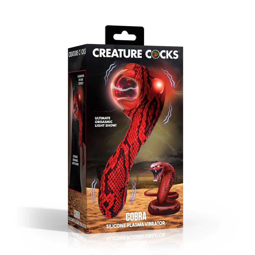 Creature Cocks Cobra Silicone Plasma Vibrator 1 Creature Cocks Cobra Silicone Plasma Vibrator