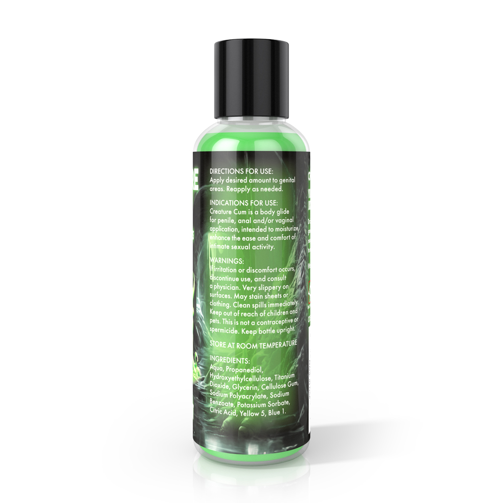 Creature Cocks Creature Cum Green Jizz Lubricant 4 oz. 3 Creature Cocks Creature Cum Green Jizz Lubricant 4 oz. - Image 3