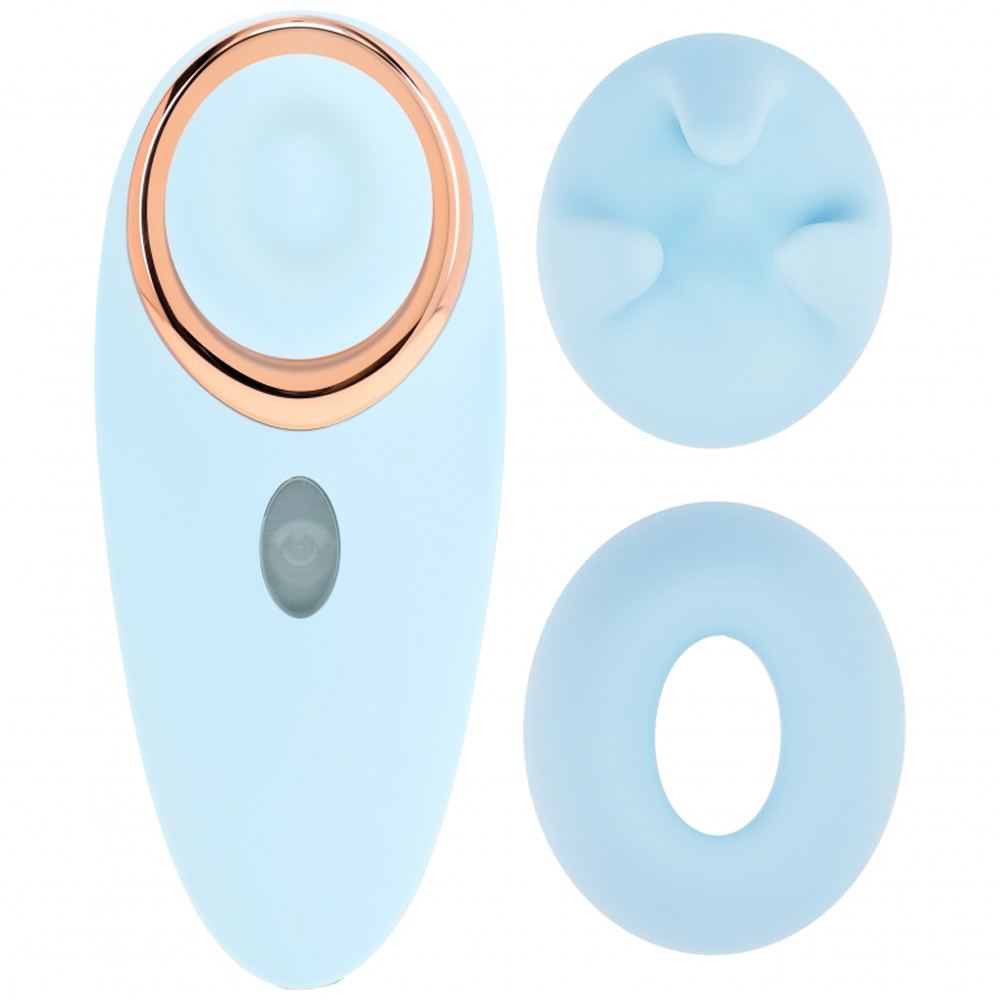 Loveline Aurie Airtaptech Vibrator Blue 2 Loveline Aurie Airtaptech Vibrator Blue - Image 2