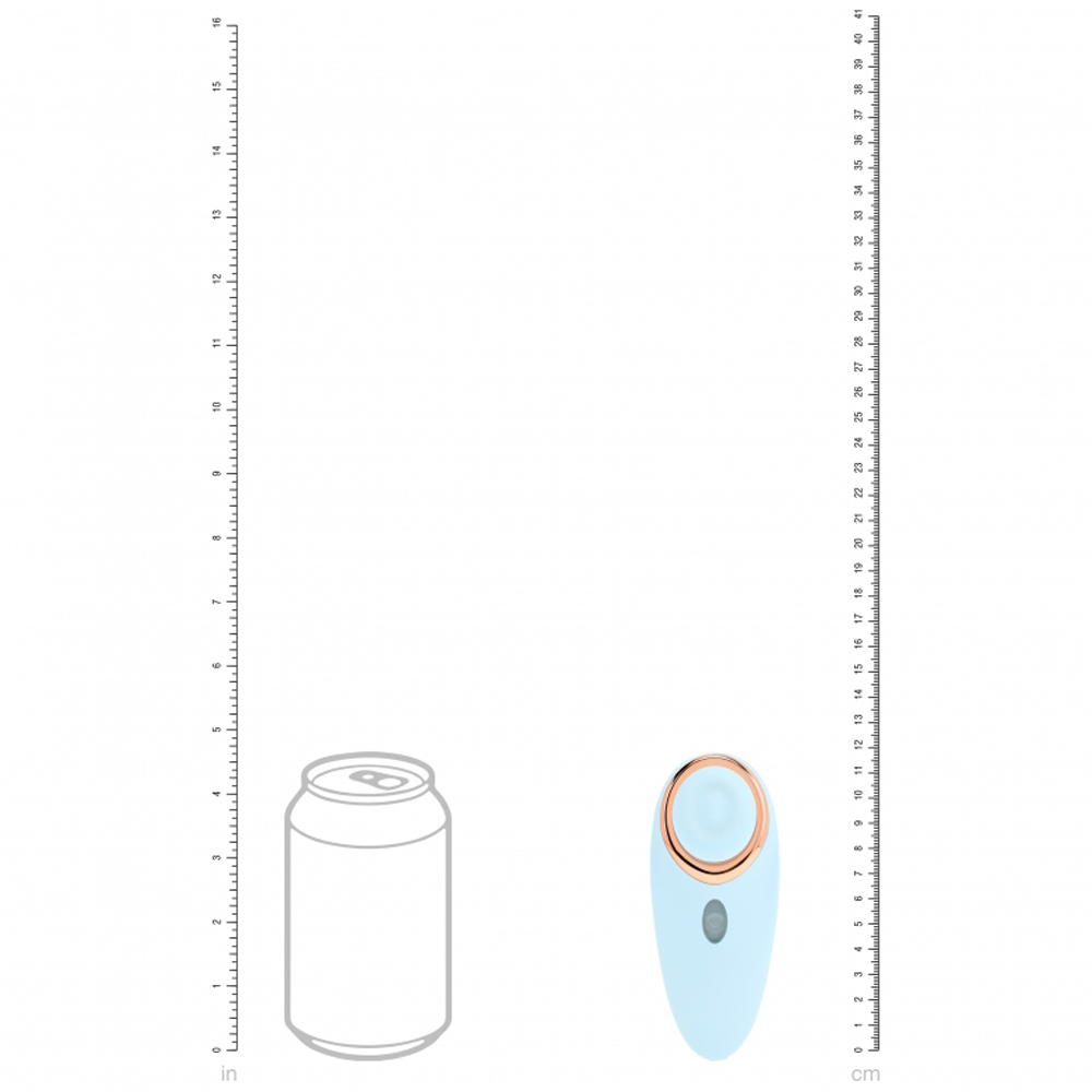 Loveline Aurie Airtaptech Vibrator Blue 3 Loveline Aurie Airtaptech Vibrator Blue - Image 3