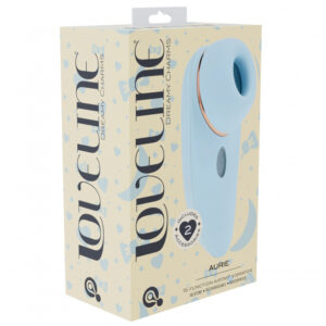 Loveline Aurie Airtaptech Vibrator Blue