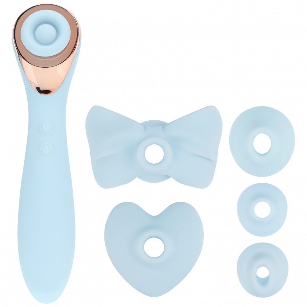 Loveline Darling Airtaptech Vibrator Blue 2 Loveline Darling Airtaptech Vibrator Blue - Image 2