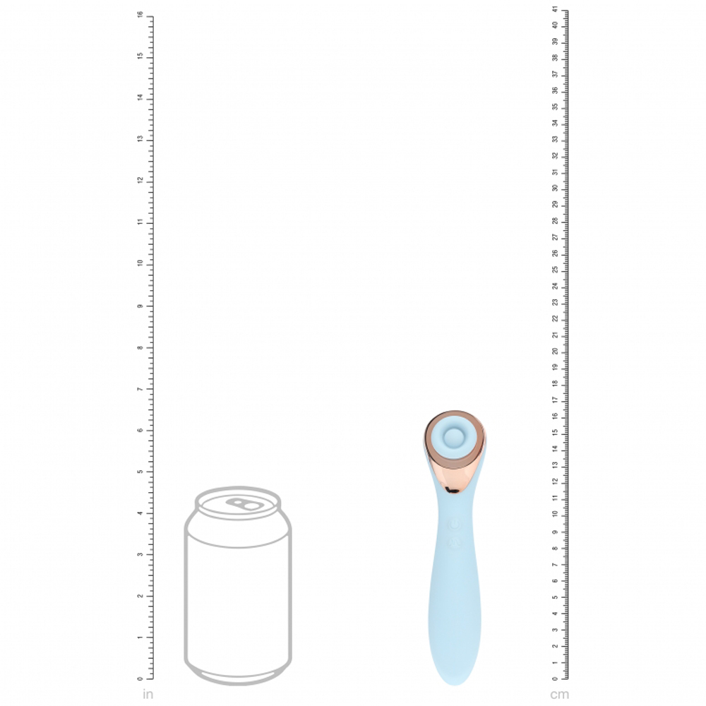 Loveline Darling Airtaptech Vibrator Blue 3 Loveline Darling Airtaptech Vibrator Blue - Image 3