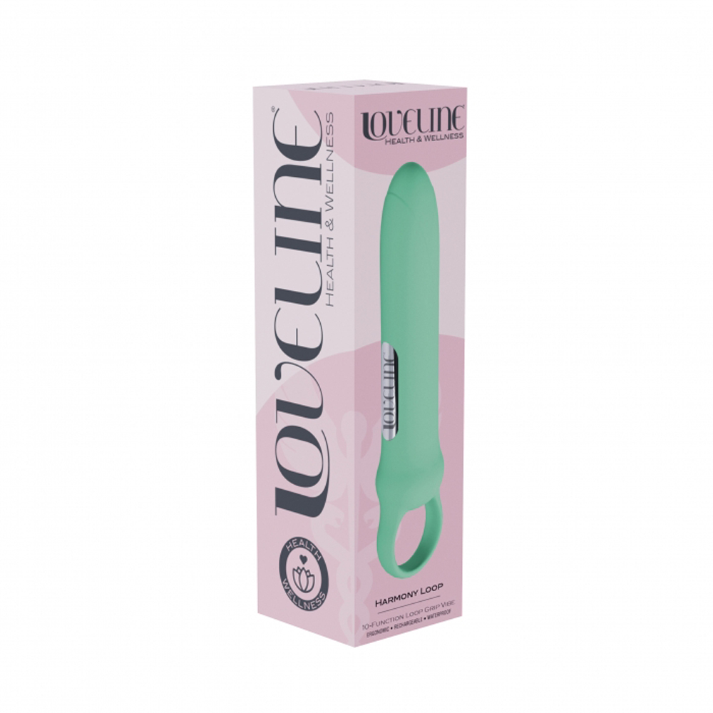 Loveline Harmony Loop Grip Vibe Green 1 Loveline Harmony Loop Grip Vibe Green