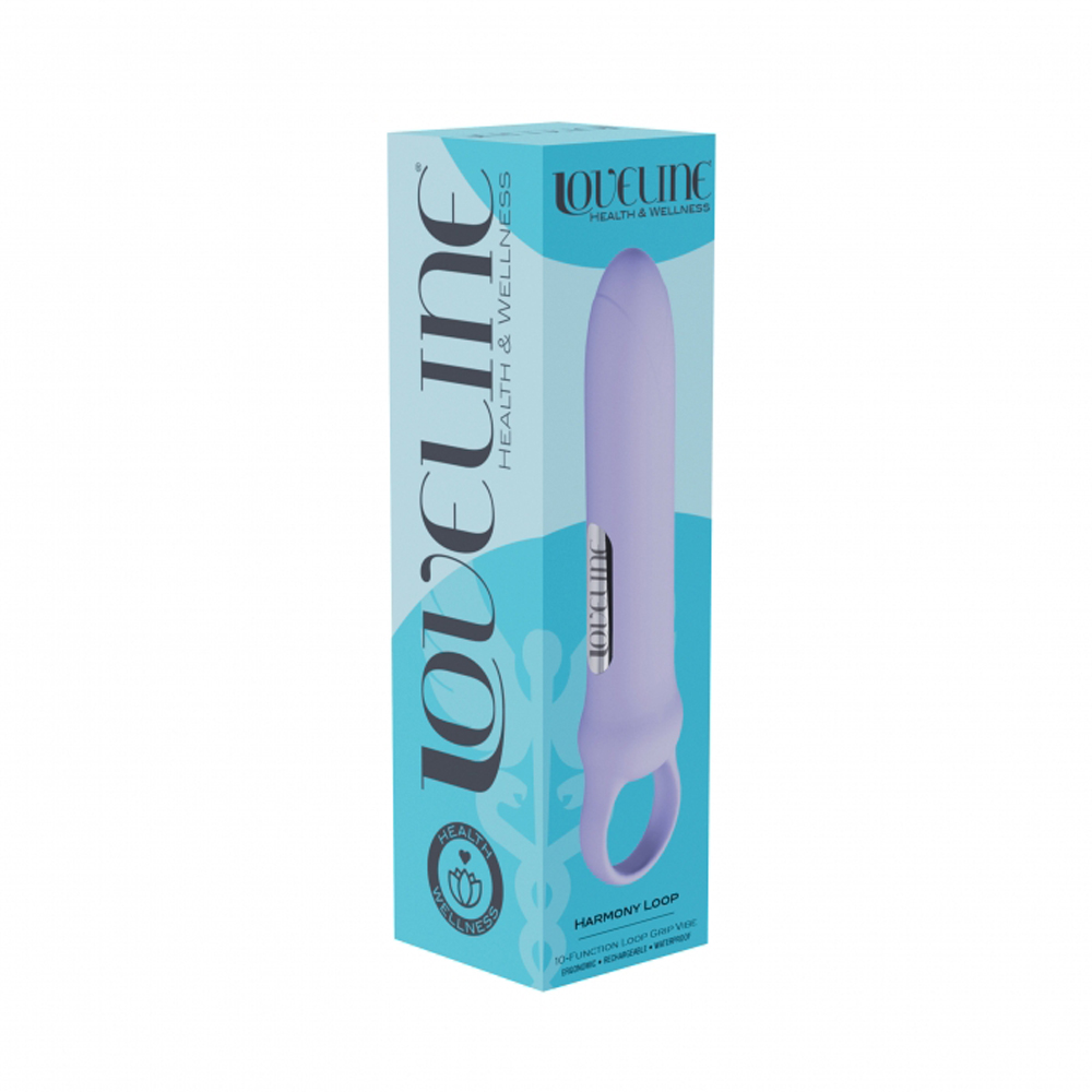 Loveline Harmony Loop Grip Vibe Lavender 1 Loveline Harmony Loop Grip Vibe Lavender