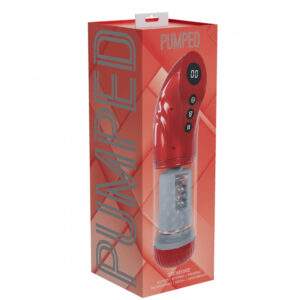Pumped Strokemate Masturbator Metallic Red