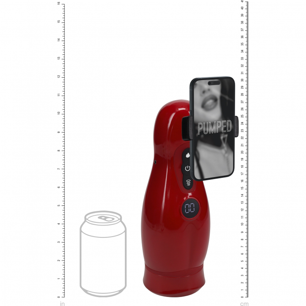 Pumped Virtuo Masturbator Metallic Red 3 Pumped Virtuo Masturbator Metallic Red - Image 3