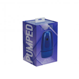 Pumped Vibrobator Masturbator Metallic Blue