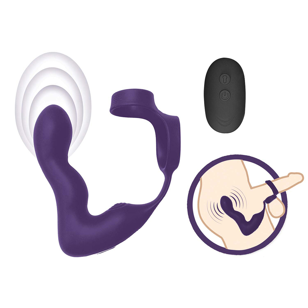 The Royale Inflatable P-Spot Vibe Purple 3 The Royale Inflatable P-Spot Vibe Purple - Image 3