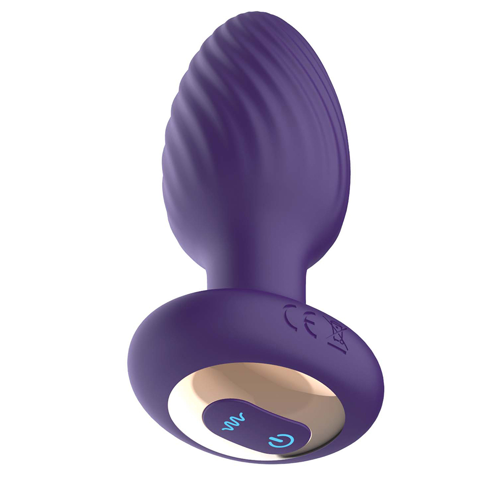 The Royale Rotating Anal Plug Purple 2 The Royale Rotating Anal Plug Purple - Image 2