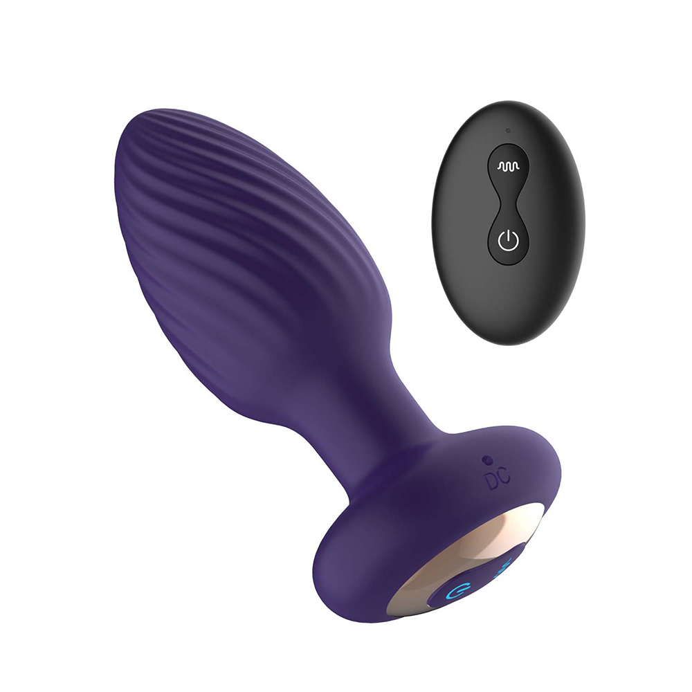 The Royale Rotating Anal Plug Purple 3 The Royale Rotating Anal Plug Purple - Image 3