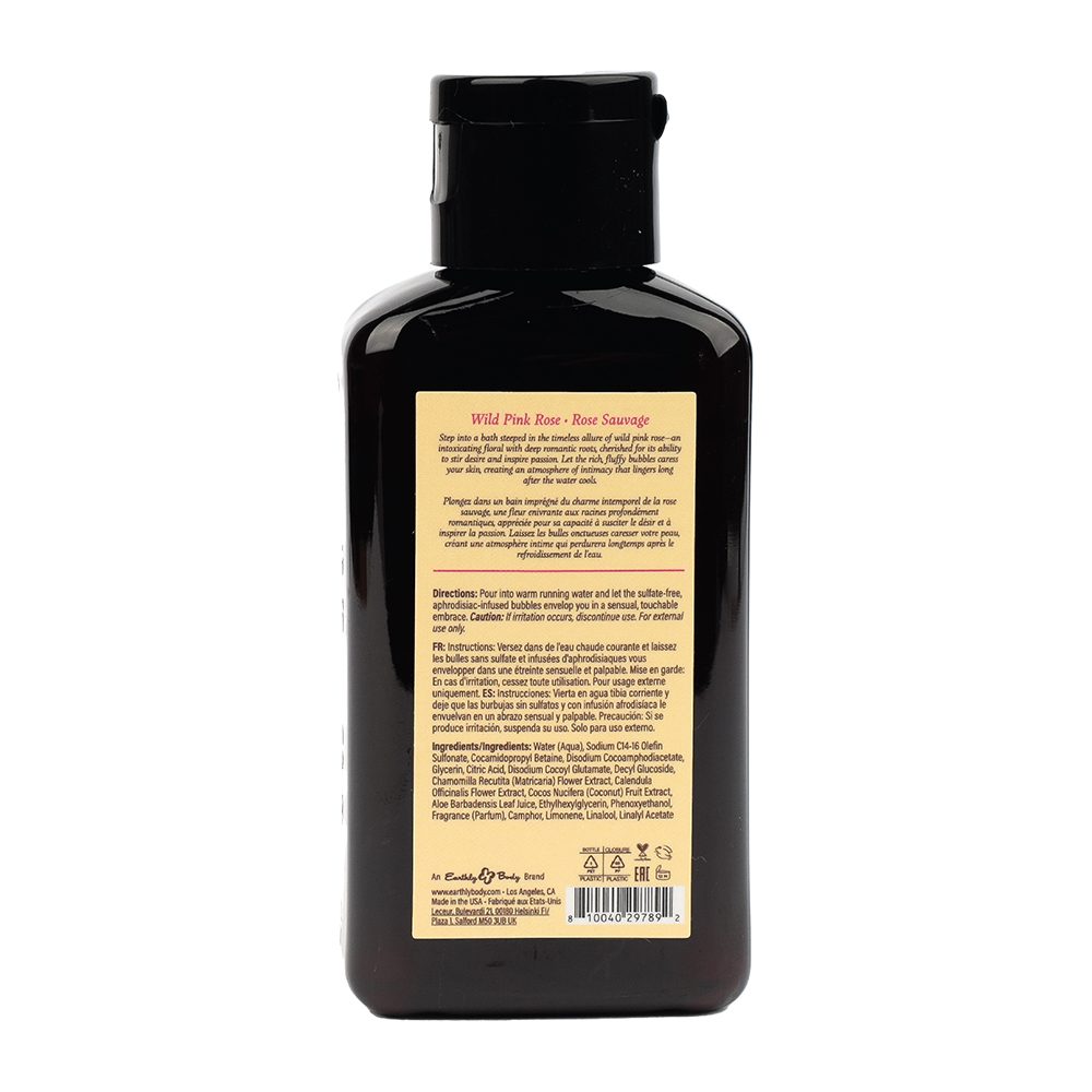 Hemp Seed By Night Bubble Bath Aphrodisiac Collection Wild Pink Rose 2 oz. 2 Hemp Seed By Night Bubble Bath Aphrodisiac Collection Wild Pink Rose 2 oz. - Image 2