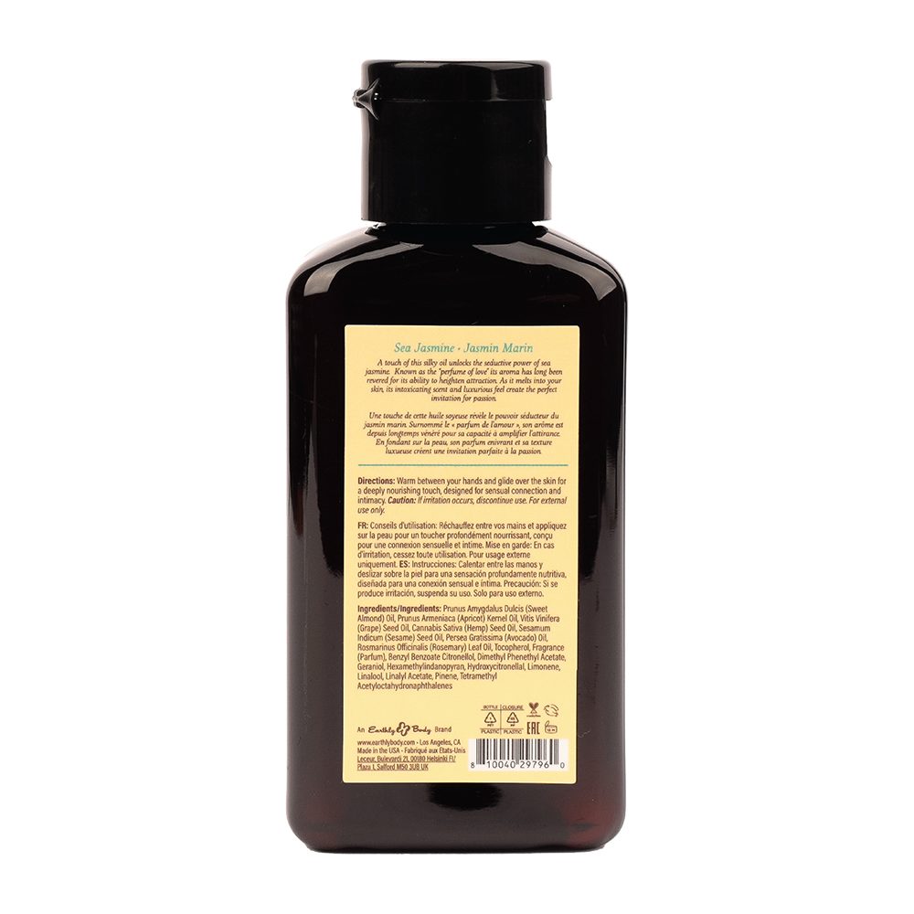 Hemp Seed By Night Massage Oil Aphrodisiac Collection Sea Jasmine 2 oz. 2 Hemp Seed By Night Massage Oil Aphrodisiac Collection Sea Jasmine 2 oz. - Image 2