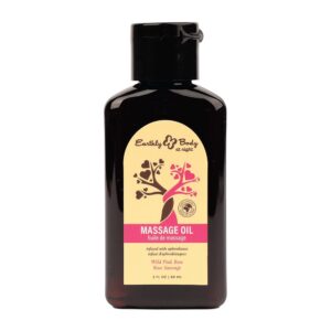 Hemp Seed By Night Massage Oil Aphrodisiac Collection Wild Pink Rose 2 oz.