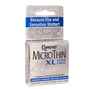 Kimono Microthin Xl Extra Large 3pk