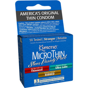 Kimono Microthin Sheer Variety 3pk