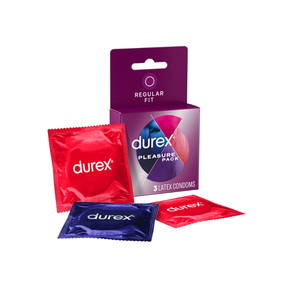 Durex Pleasure Pack 3pk 2 Durex Pleasure Pack 3pk - Image 2