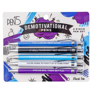 Demotivational Pens 5-Pack