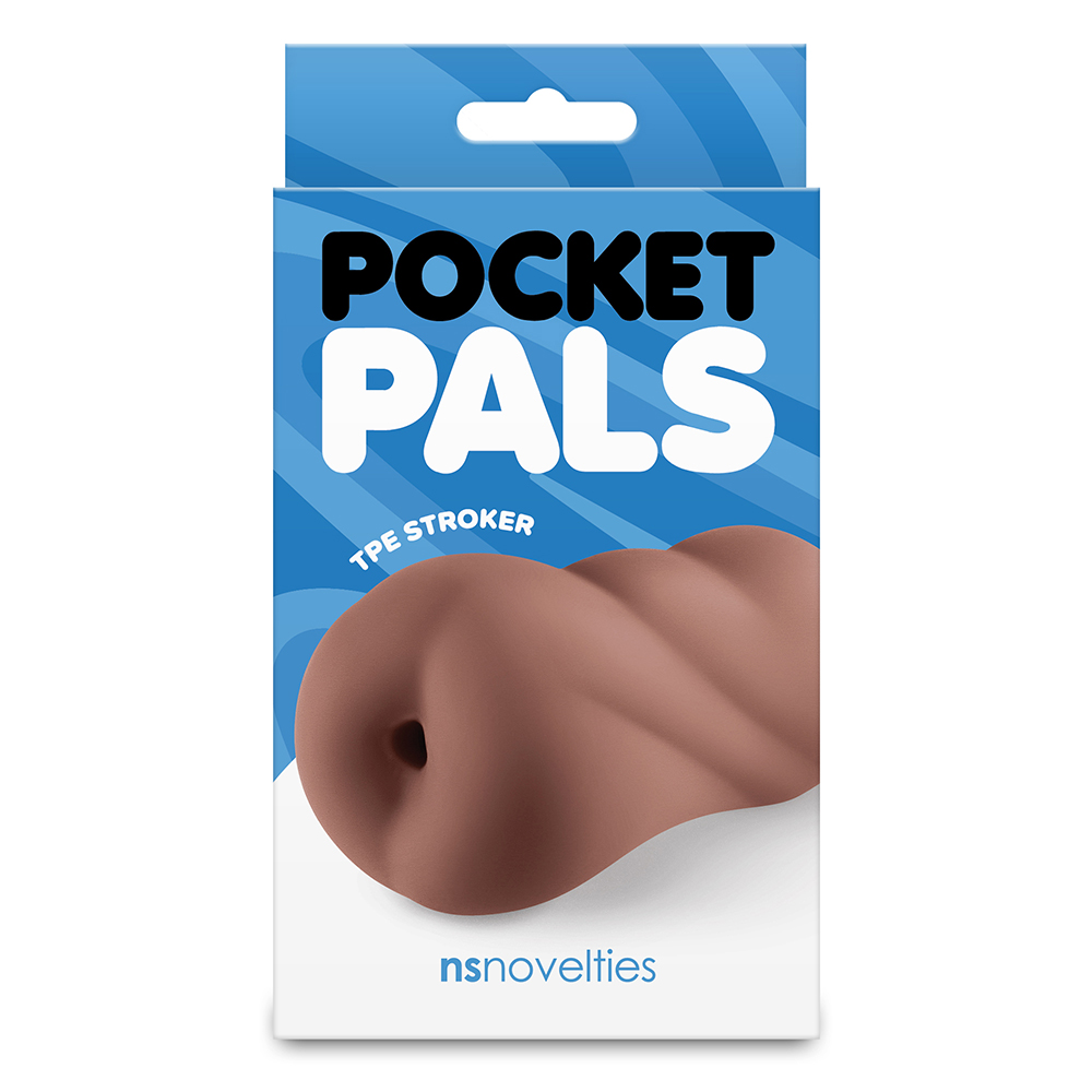 Pocket Pals Anal Stroker Brown 1 Pocket Pals Anal Stroker Brown
