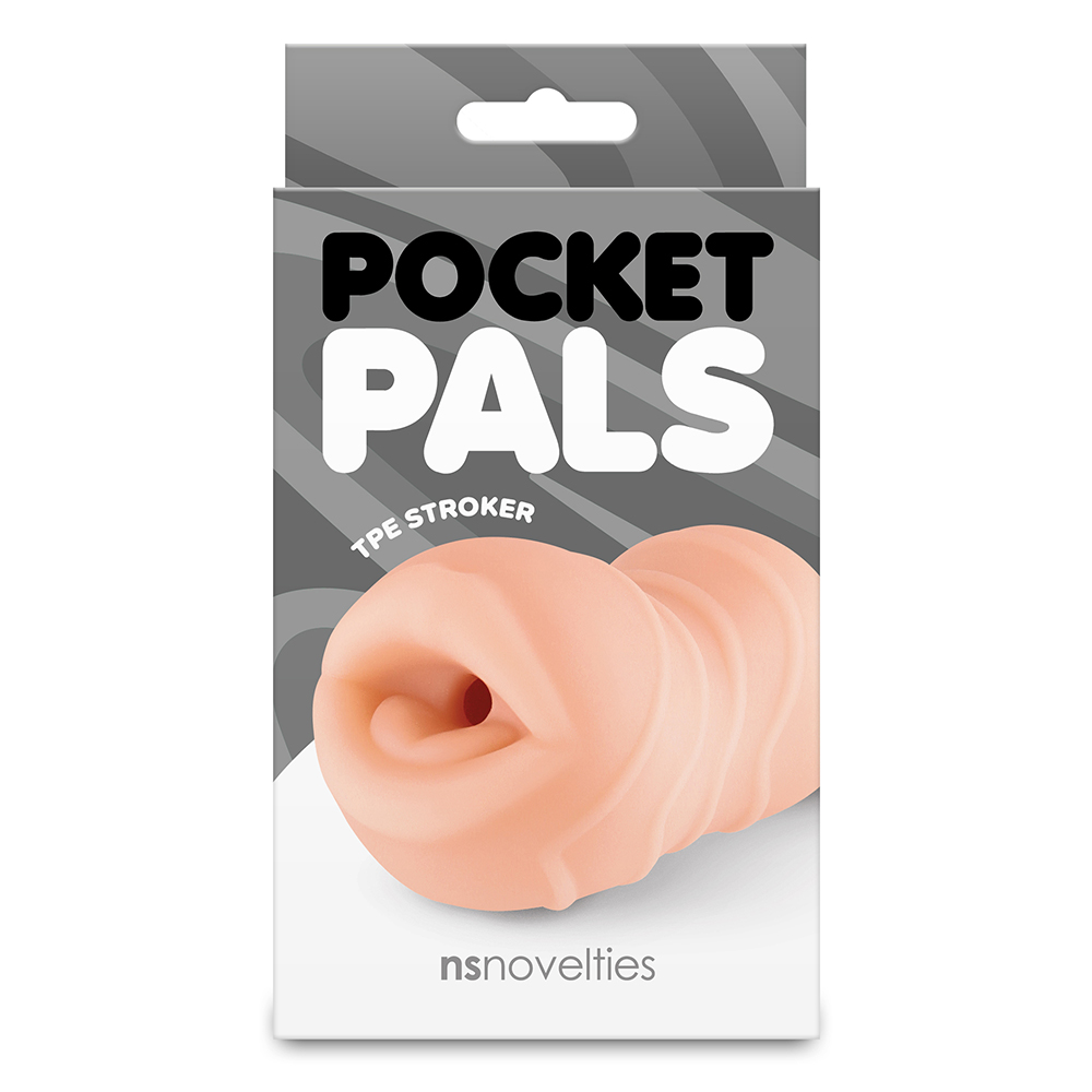 Pocket Pals Mouth Stroker Tan 1 Pocket Pals Mouth Stroker Tan