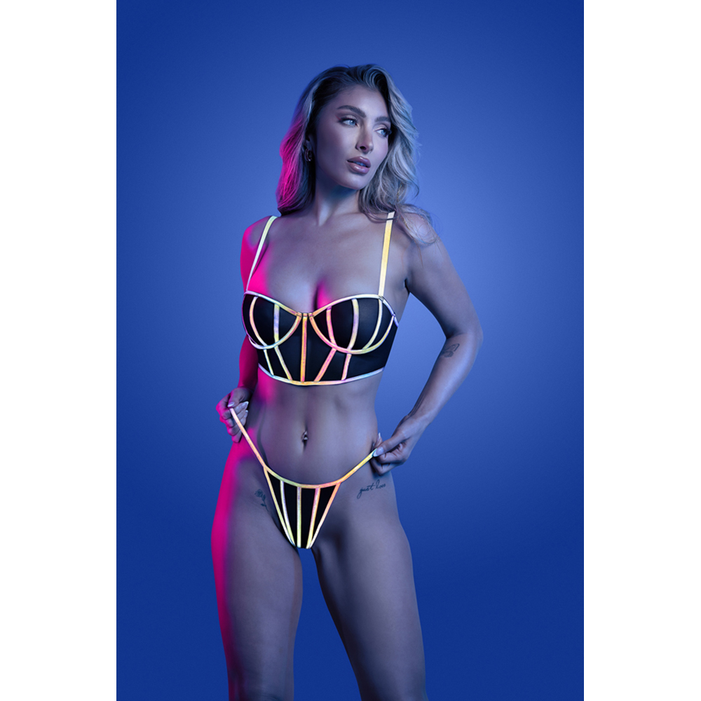 Solar Flare Bra & Panty M/L 2 Solar Flare Bra & Panty M/L - Image 2