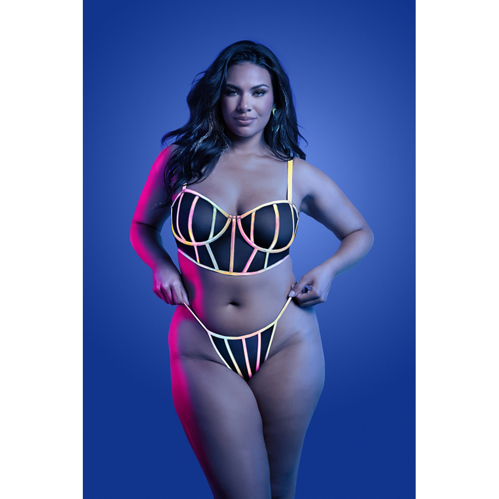 Solar Flare Bra & Panty Queen Size 2 Solar Flare Bra & Panty Queen Size - Image 2
