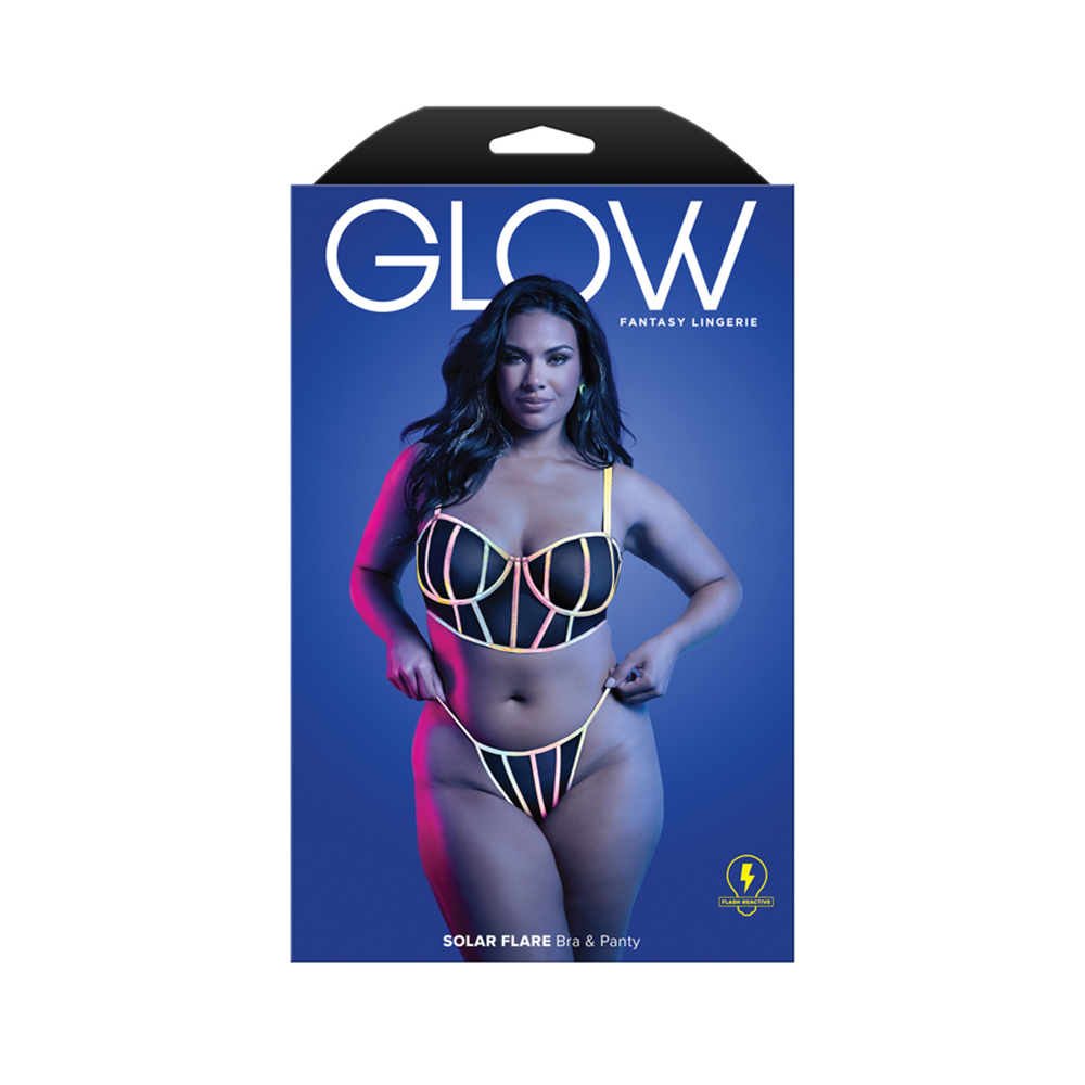 Solar Flare Bra & Panty Queen Size 1 Solar Flare Bra & Panty Queen Size