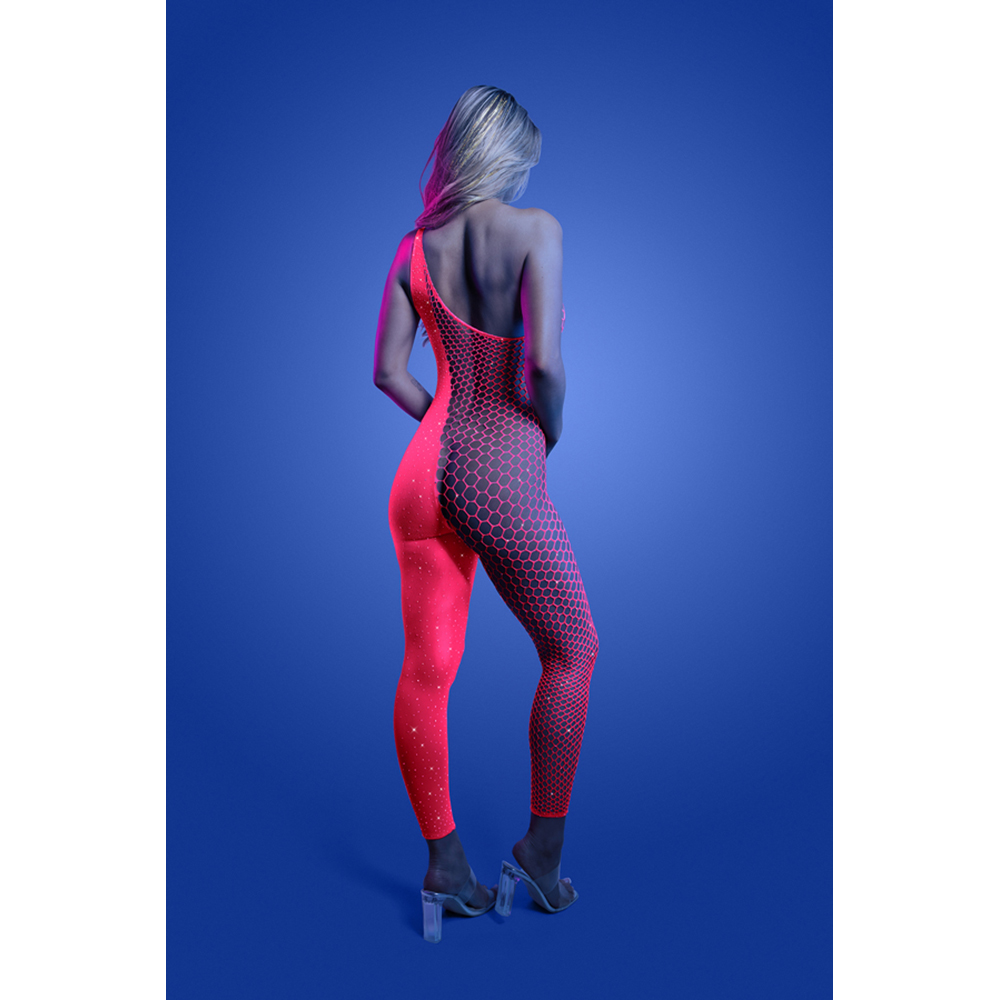 Hyperdrive Rhinestone Bodystocking One Size 3 Hyperdrive Rhinestone Bodystocking One Size - Image 3