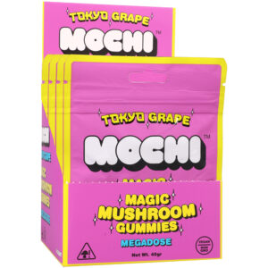 Mochi Magic Mushroom Gummies 5pk Display Tokyo Grape