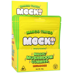 Mochi Magic Mushroom Gummies 5pk Display Mango Tango