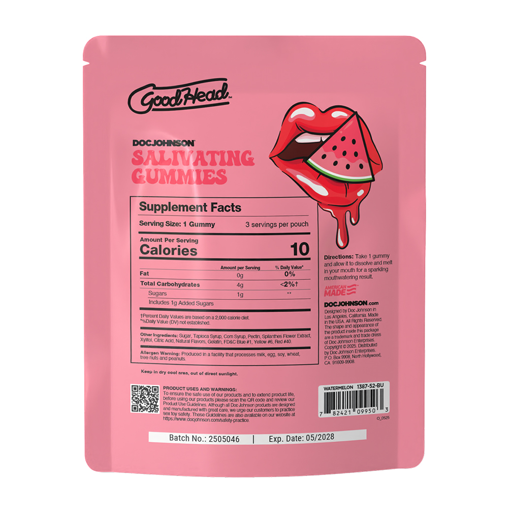 Goodhead Salivating Gummies 24Ct Display Watermelon 3 Goodhead Salivating Gummies 24Ct Display Watermelon - Image 3