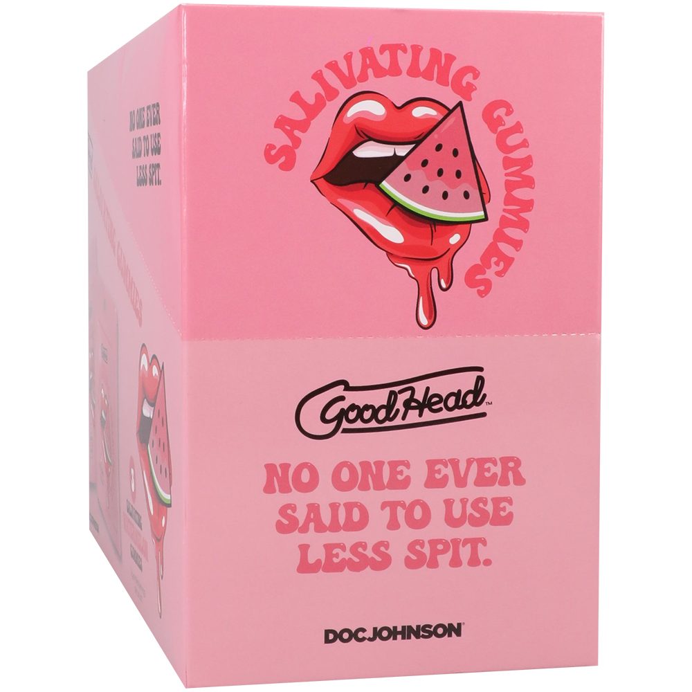 Goodhead Salivating Gummies 24Ct Display Watermelon 1 Goodhead Salivating Gummies 24Ct Display Watermelon
