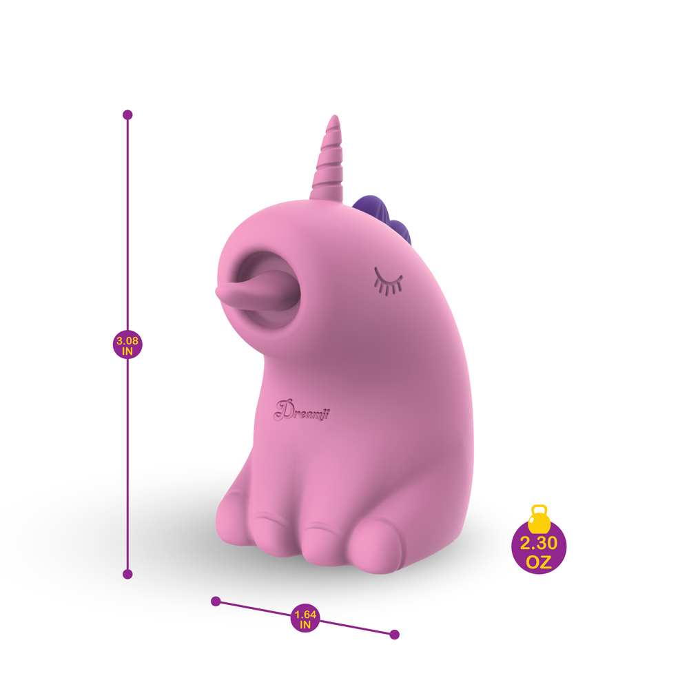 Viben Dreamii Licks Unicorn Stimulator Mystical Pink 3 Viben Dreamii Licks Unicorn Stimulator Mystical Pink - Image 3