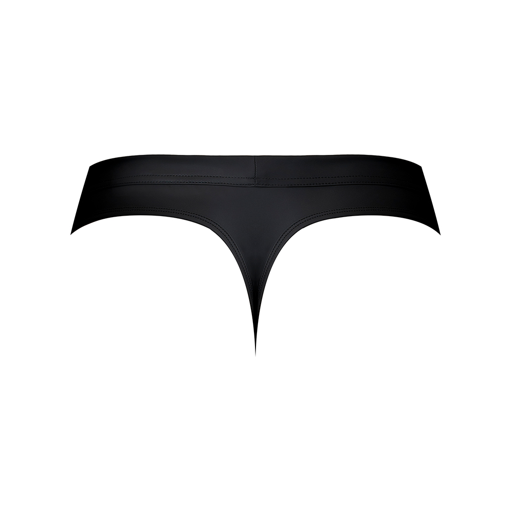 Oh Snap! Snap Off Thong Black S/M 3 Oh Snap! Snap Off Thong Black S/M - Image 3