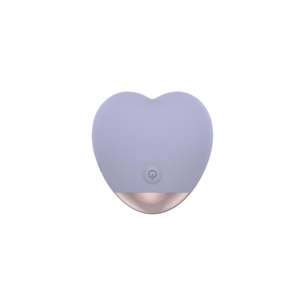 Sublime Wild At Heart Silicone External Heart Shaped Vibe Lilac Purple 2 Sublime Wild At Heart Silicone External Heart Shaped Vibe Lilac Purple - Image 2